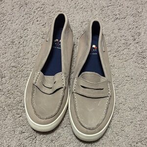 Cole Haan Women's Taupe Slip-On Loafers